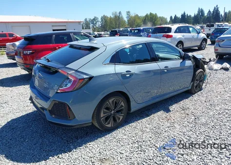 2017 Honda Civic Ex-L from USA, damaged, VIN SHHFK7H70HU400974